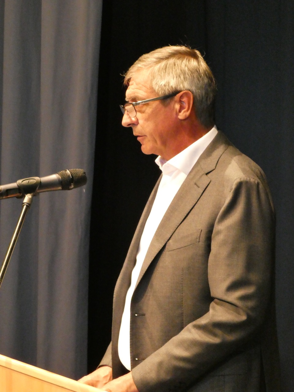 Begrüßung durch Martin Reiter, Kreishandwerksmeister.